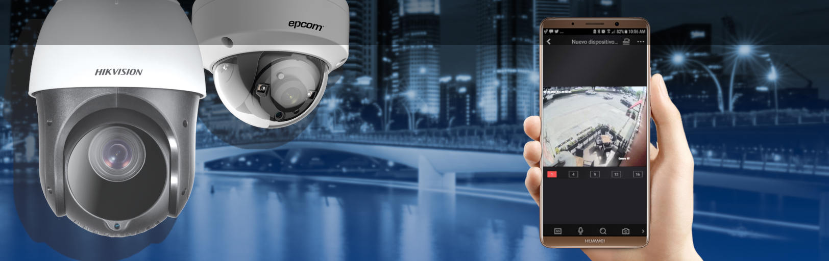 Paquetes de cámaras para vigilancia, camaras de seguridad